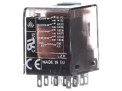 Siemens Plug in relay for LZS sockets, 4 c/o, 6A Siemens