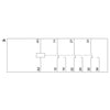 Siemens Plug-in relay, 3 changeover contacts, 22.5mm width, 115VAC, 10A
