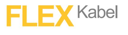 Flexkabel Gland with O-ring, extended length, l/grey Flexkabel