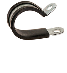 Reiku Tube clamp with rubber profile, g/steel, NW 23mm