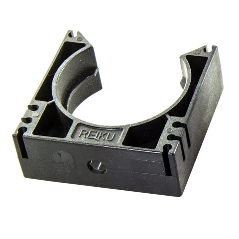 Reiku Conduit support bracket, polyamid, black, NW 17mm
