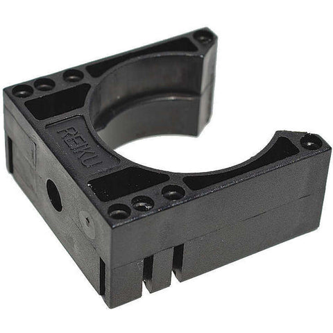 Reiku Conduit support bracket, polyamid, black, NW 23mm