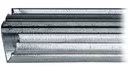 Pflitsch Trunking body & cover, g/steel, 30x30mm, (L) 2m Pflitsch