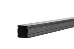 Pflitsch Trunking body & cover, g/steel, 40x40 2m Pflitsch