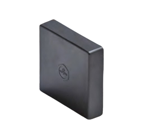 Pflitsch Cable trunking end cap, plastic, 40x40mm Pflitsch
