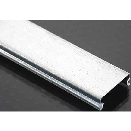 Pflitsch Trunking cover, galvanised steel, 40 x 2000mm