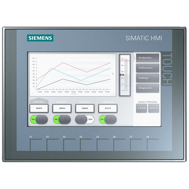 Siemens Simatic HMI KTP700, Basic panel, 7" TFT display Siemens