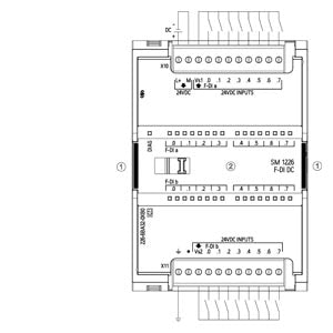 Siemens Simatic S7-1200, Digital input, 16 inputs, 24VDC