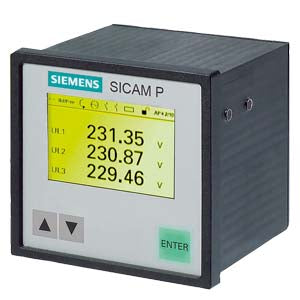 Siemens Power meter Sicam P50 direct-display control panel