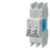 Siemens Circuit breaker, D-curve, 2-pole, 10kA, 3A