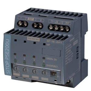 Siemens Sitop PSE200U Selectivity module, 4-channel, 24VDC