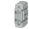 Siemens Neutral conductor, leading switching for front mounting