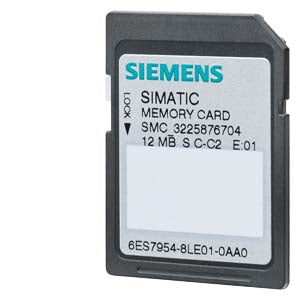 Siemens Simatic S7 Memory card for S7-1x 00 CPU, 4 MB - Rubicon