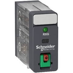 Schneider Interface plug-in relay with LED, 2 c/o, 5A