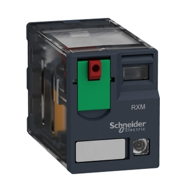 Schneider Miniature plug-in relay, 4 c/o, 120VAC, 6A