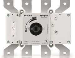 Telergon Switch disconnector, size 0, 3P + N, 200A