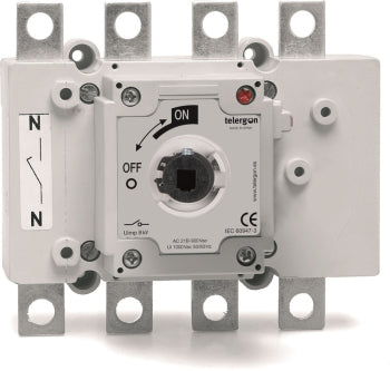 Telergon Switch disconnector, size 1, 3P + N, 250A Telergon