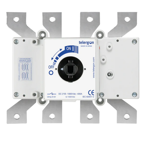 Telergon Switch Disconnector S6000, Size 1, 4Pole, 400A Telergon