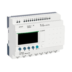 Schneider Compact smart relay, clock display, 12 I/O, 24VDC Schneider Electric