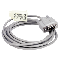 Schneider Sub D PC connecting cable, 9-pin, 3m Schneider Electric