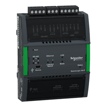 Schneider AS-P SmartX Controller, 2 x RS-485, 2 x10/100 Ethernet Schneider Electric