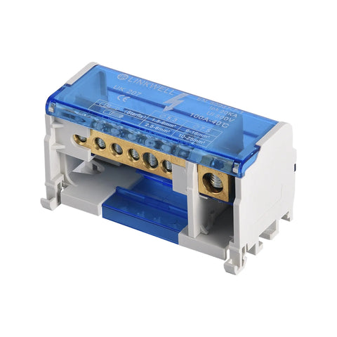 Linkwell Distribution block, 2-pole, 100A, 500V, 94x50x44mm