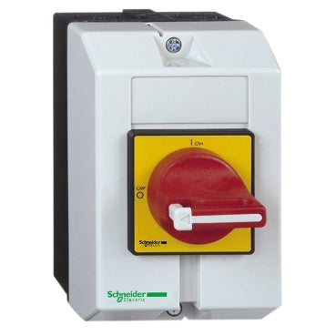 Schneider Enclosed, e/switch disconnector, 3-pole, 16A