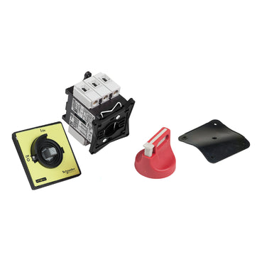 Schneider E/stop switch disconnector, 3-pole, 20A