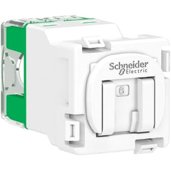 Schneider Connector RJ45 30M unshielded Cat6 shutter Schneider Electric