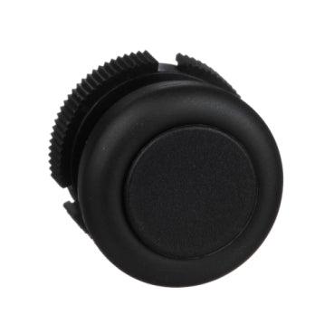 Schneider Pushbutton head, plastic, black, booted Schneider Electric