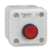Schneider Control station, red pushbutton, 1NC Schneider Electric