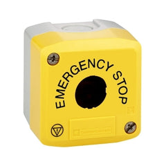 Schneider Empty control station, plastic, yellow, 1 cut-out Schneider Electric