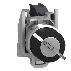 Schneider Key switch selector, black, 2 positions, 1NO