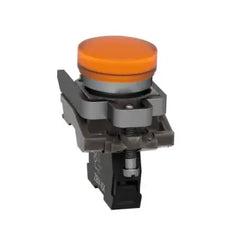 Schneider Pilot light, metal, Orange LED, 230...240 VAC