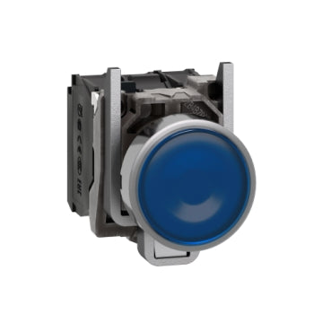 Schneider Illuminated pushbutton, blue, 24V
