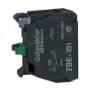 Schneider Pushbutton, flush, black, 1NO, Ø 22 Schneider Electric