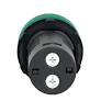 Schneider Round pilot light, LED, green, 220VAC Schneider Electric