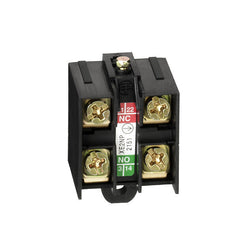 Schneider Limit switch contact block, 2-pole, 1NC + 1NO Schneider Electric