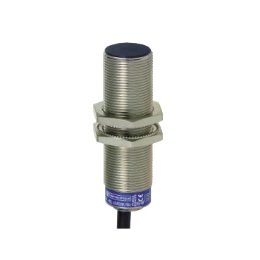 Schneider Inductive proximity sensor, M18, 24 - 240VAC/DC, 2m cable