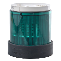 Schneider Illuminated unit, flashing, green, 24VAC/DC Schneider Electric