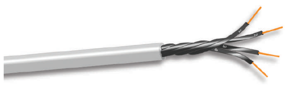 Flexkabel Control cable, PVC, grey, 25G x 1mm², 500V