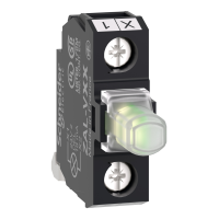 Schneider Light block for head Ø22mm, white, 24VAC/DC Schneider Electric