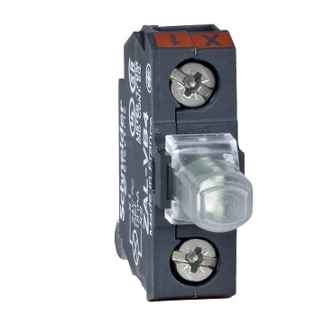 Schneider Light block for head Ø22mm, green, 24VAC/DC