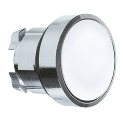Schneider Pushbutton head, flush, metal, white, Ø 22