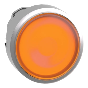 Schneider XB4 Illuminated push button head, metal, orange, Ø 22 Schneider Electric