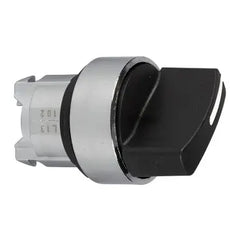 Schneider Selector Switch head, Metal, Black, 2 positions