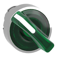 Schneider Head for illuminated selector switch, green