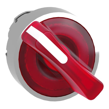 Schneider Illu. selector switch head, red, 2 position