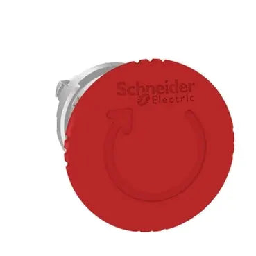 Schneider Emergency stop head, turn to release, red