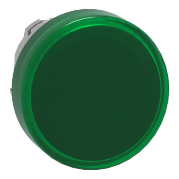 Schneider Pilot light head, metal, green, Ø 22mm